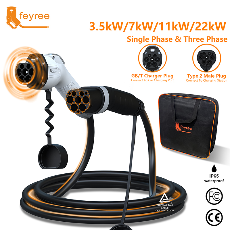 Cable de Carga para Vehículos  - Ev Charger Type 2 22Kw 32A 3 Phase reseña y precio